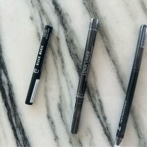 Eyeko Sistar, Black Magic, & Luna Eyeliners